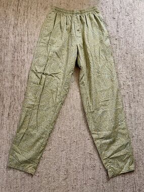Vintage Y2K Stüssy Size Medium All Over Print Cotton Elastic Beach Lounge Pant